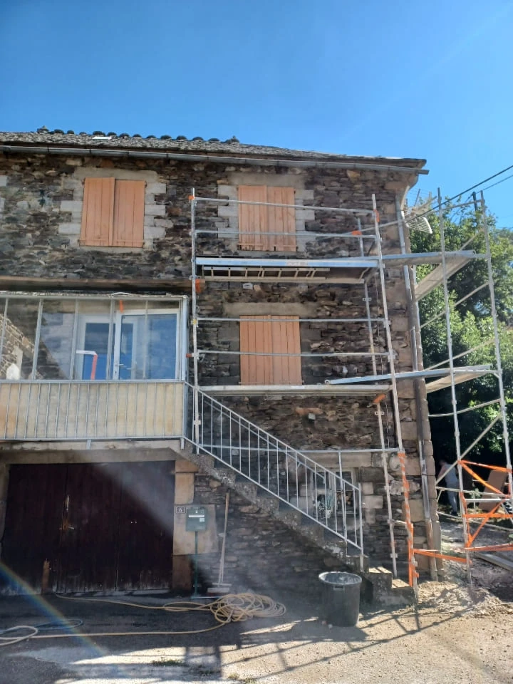 installation echaffaudage ravalement facade deco facade 33